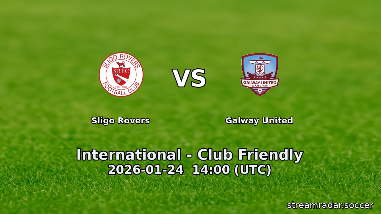 Sligo Rovers vs Galway United