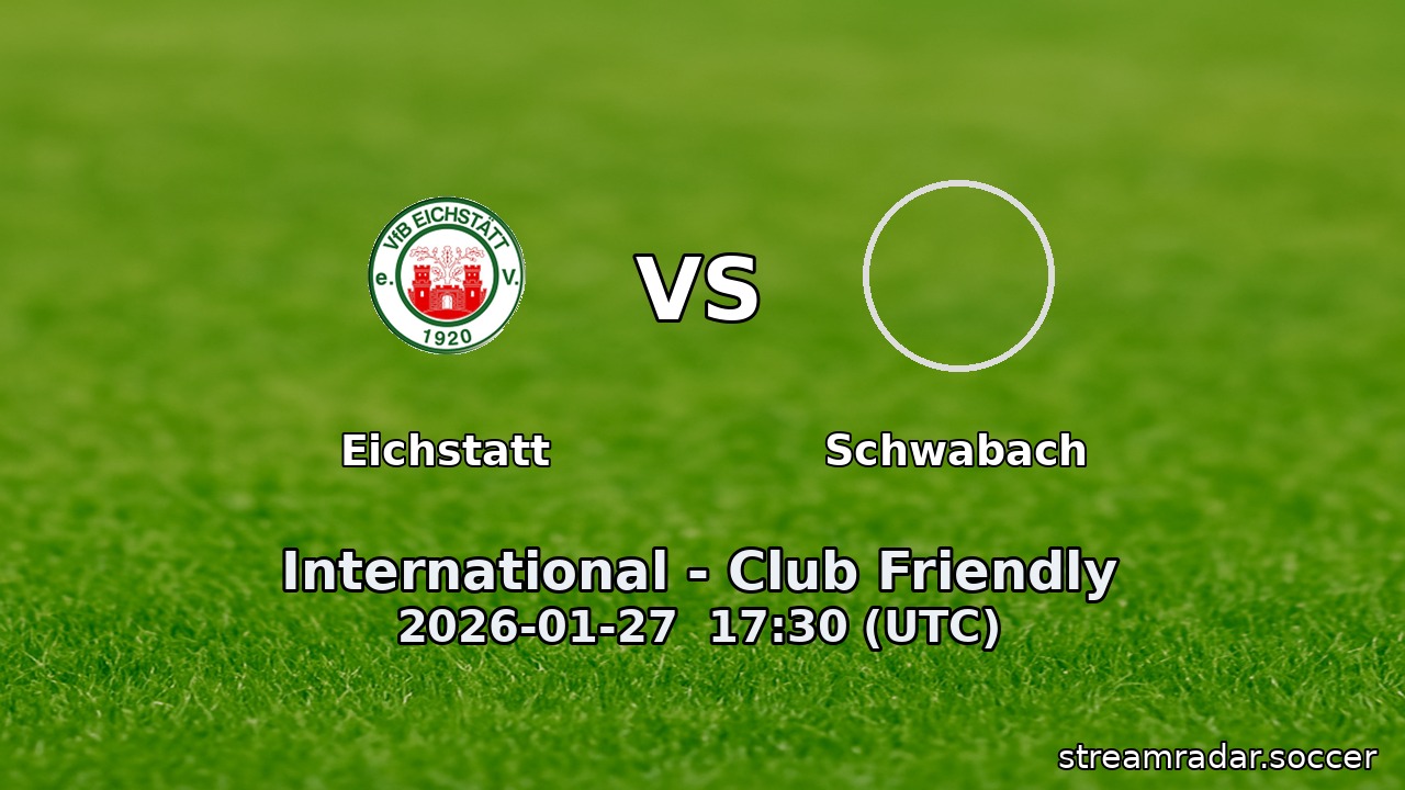 Eichstatt vs Schwabach