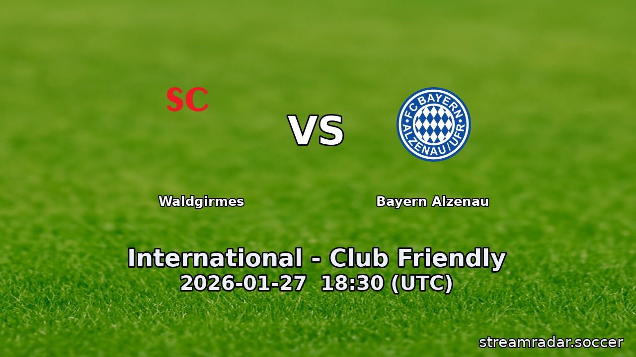 Waldgirmes vs Bayern Alzenau