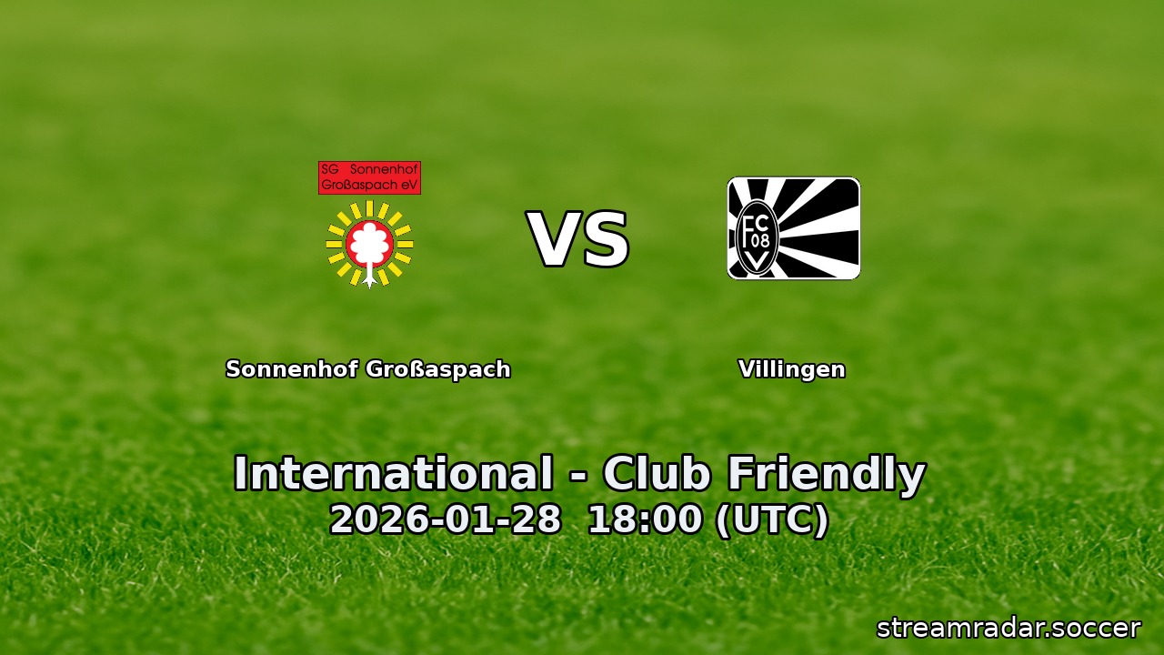 Sonnenhof Großaspach vs Villingen