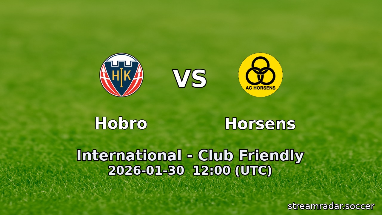 Hobro vs Horsens