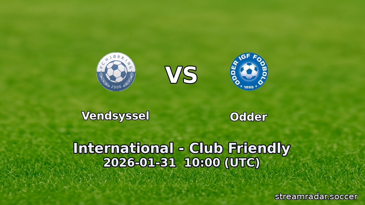 Vendsyssel vs Odder