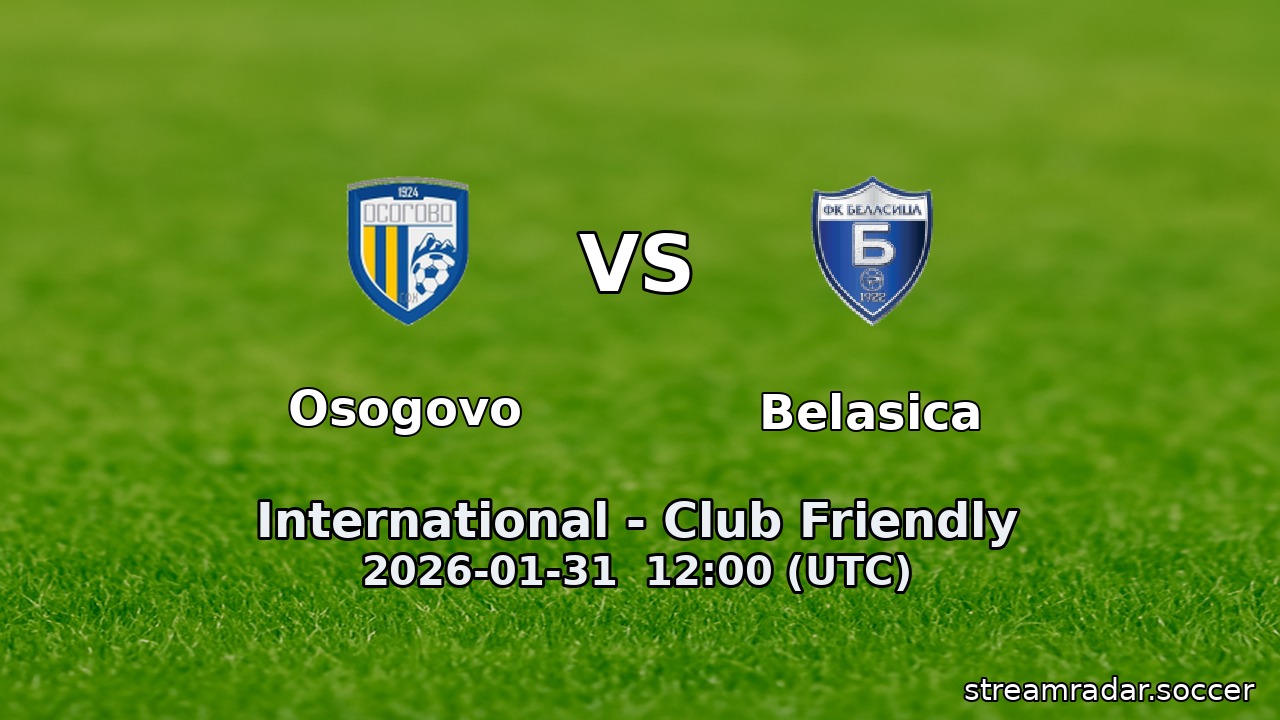 Osogovo vs Belasica