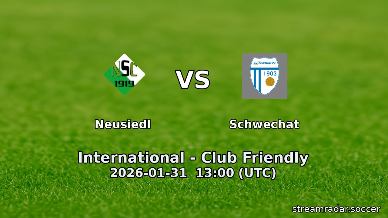 Neusiedl vs Schwechat