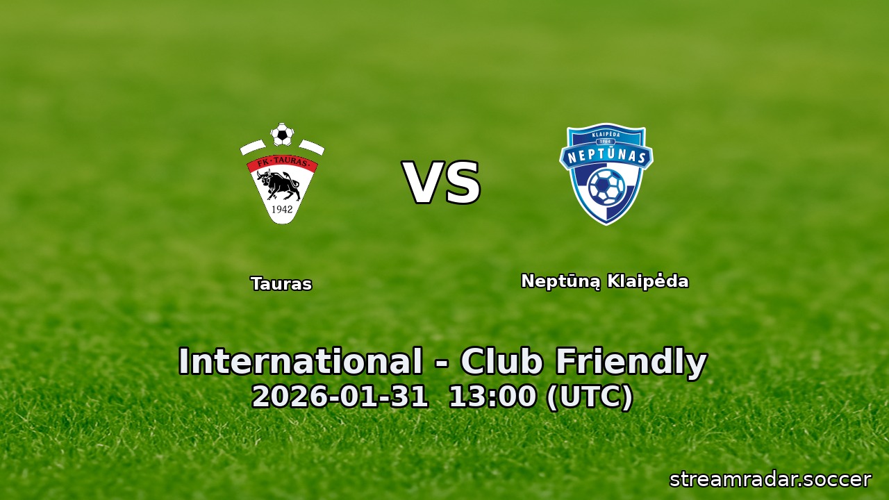 Tauras vs Neptūną Klaipėda