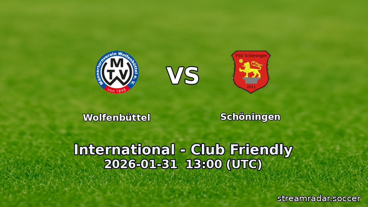 Wolfenbüttel vs Schöningen