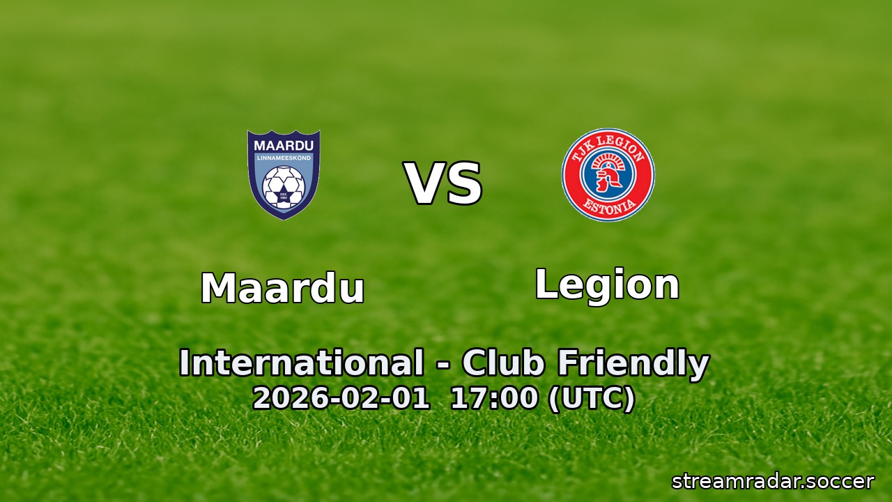 Maardu vs Legion