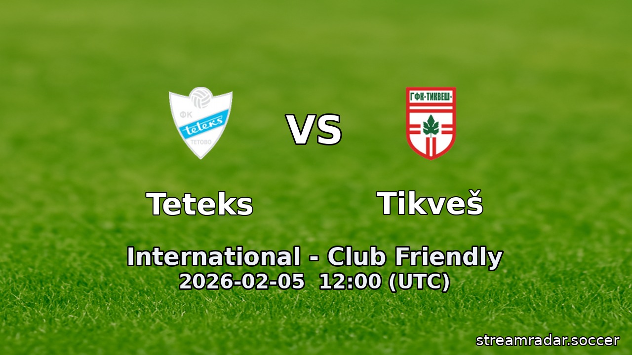 Teteks vs Tikveš