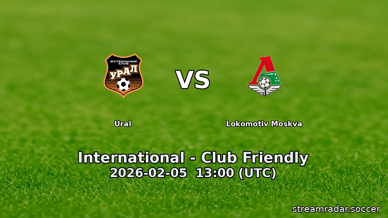 Ural vs Lokomotiv Moskva