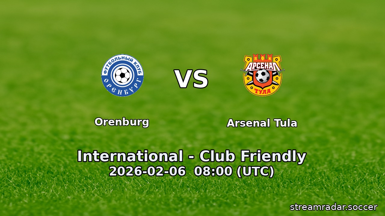 Orenburg vs Arsenal Tula