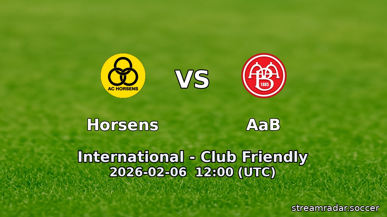 Horsens vs AaB