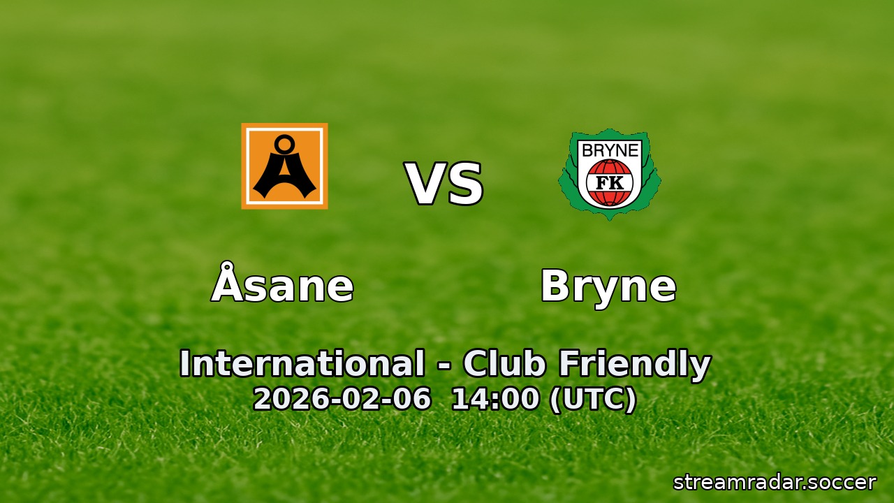 Åsane vs Bryne