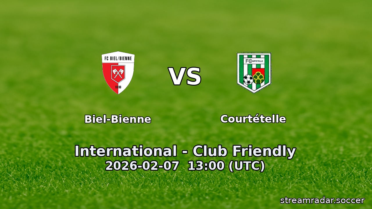 Biel-Bienne vs Courtételle