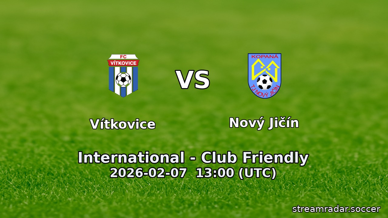 Vítkovice vs Nový Jičín