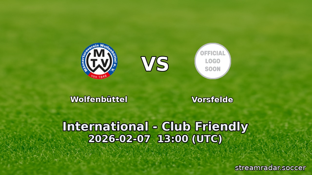 Wolfenbüttel vs Vorsfelde