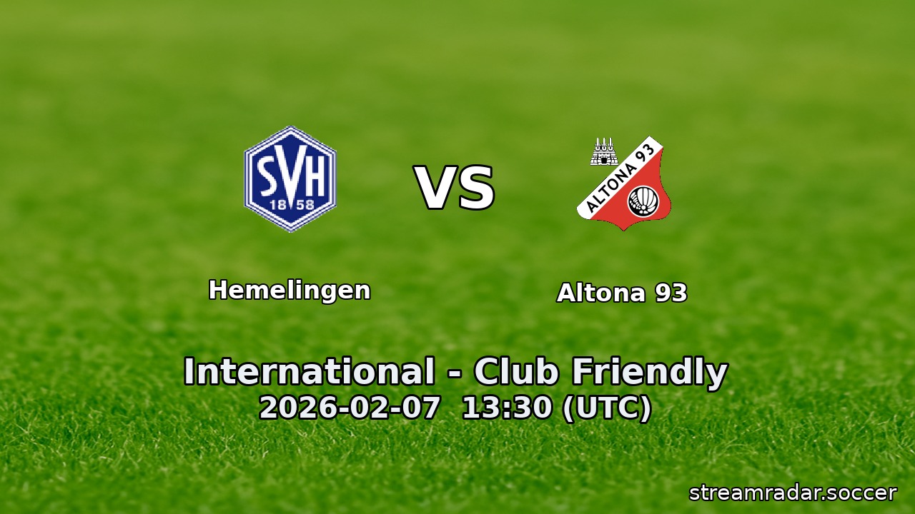 Hemelingen vs Altona 93
