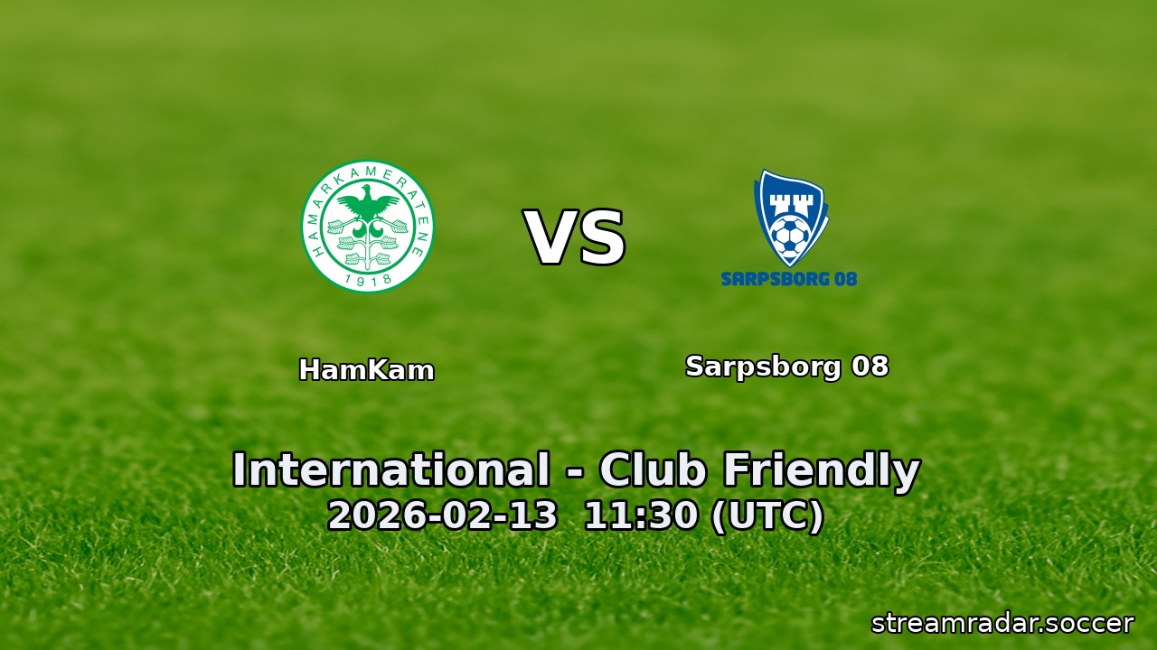 Sarpsborg 08 vs HamKam