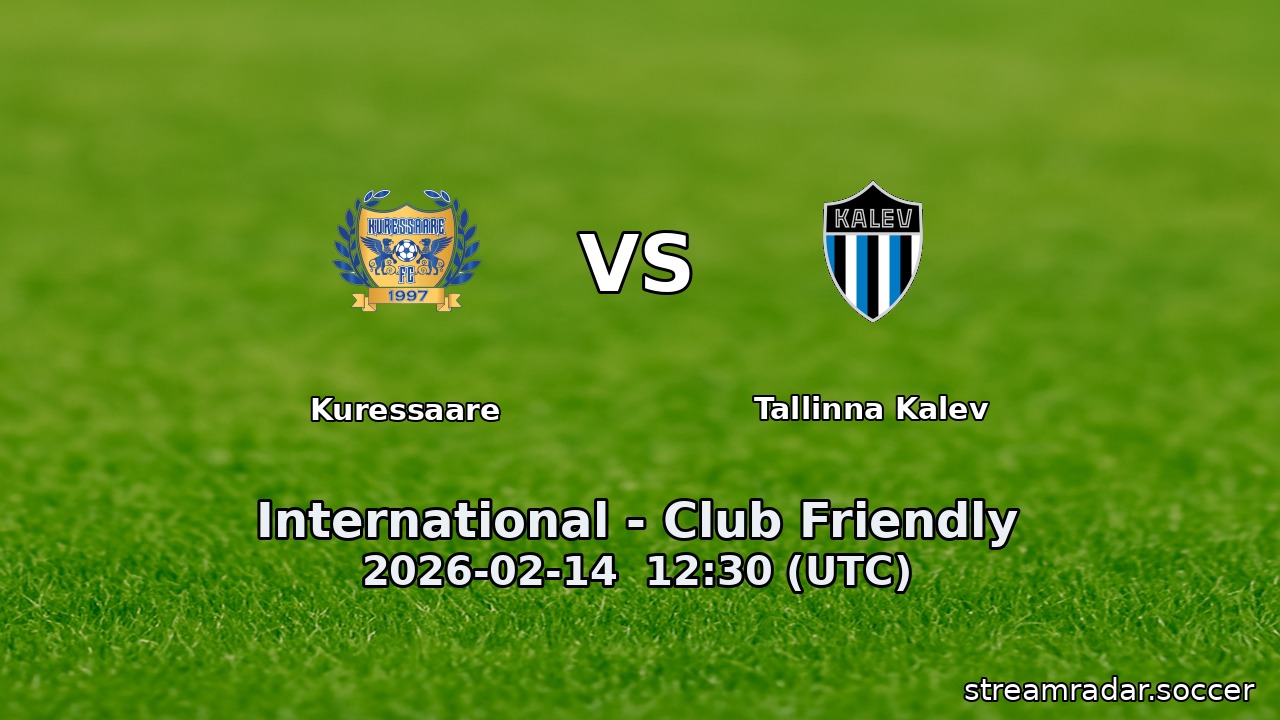Kuressaare vs Tallinna Kalev