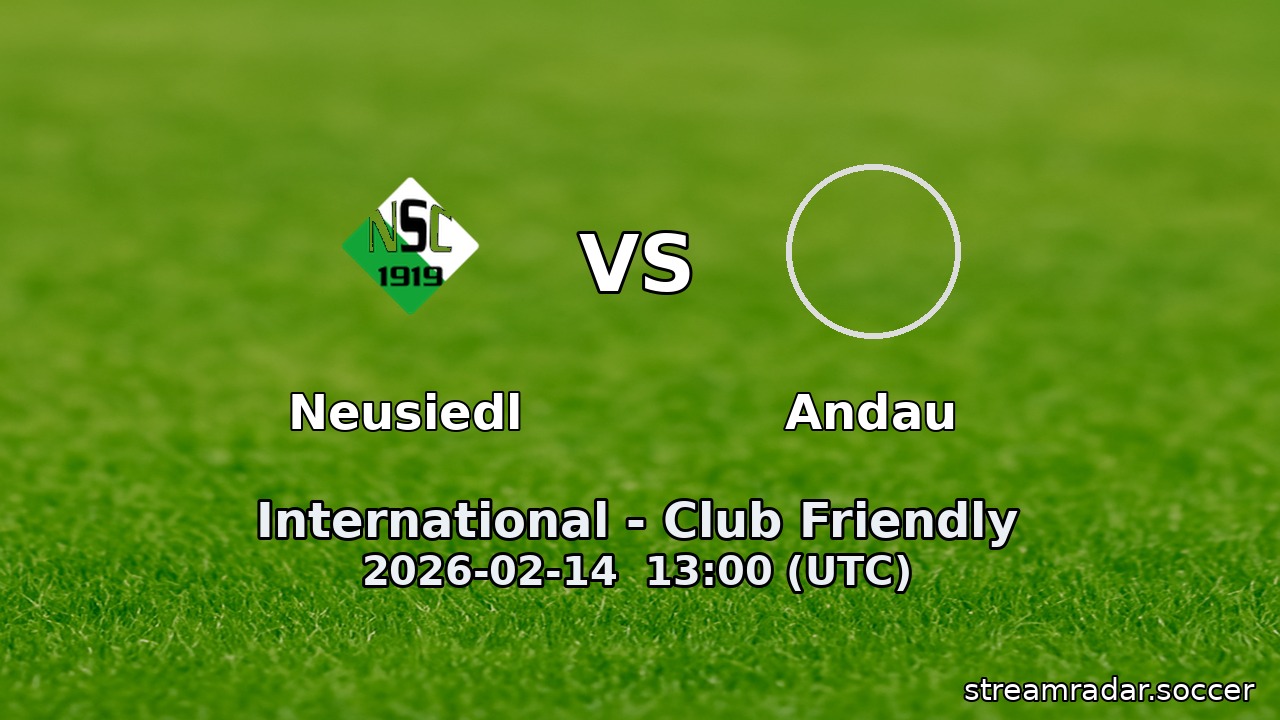 Neusiedl vs Andau