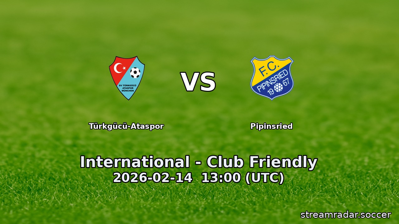 Türkgücü-Ataspor vs Pipinsried