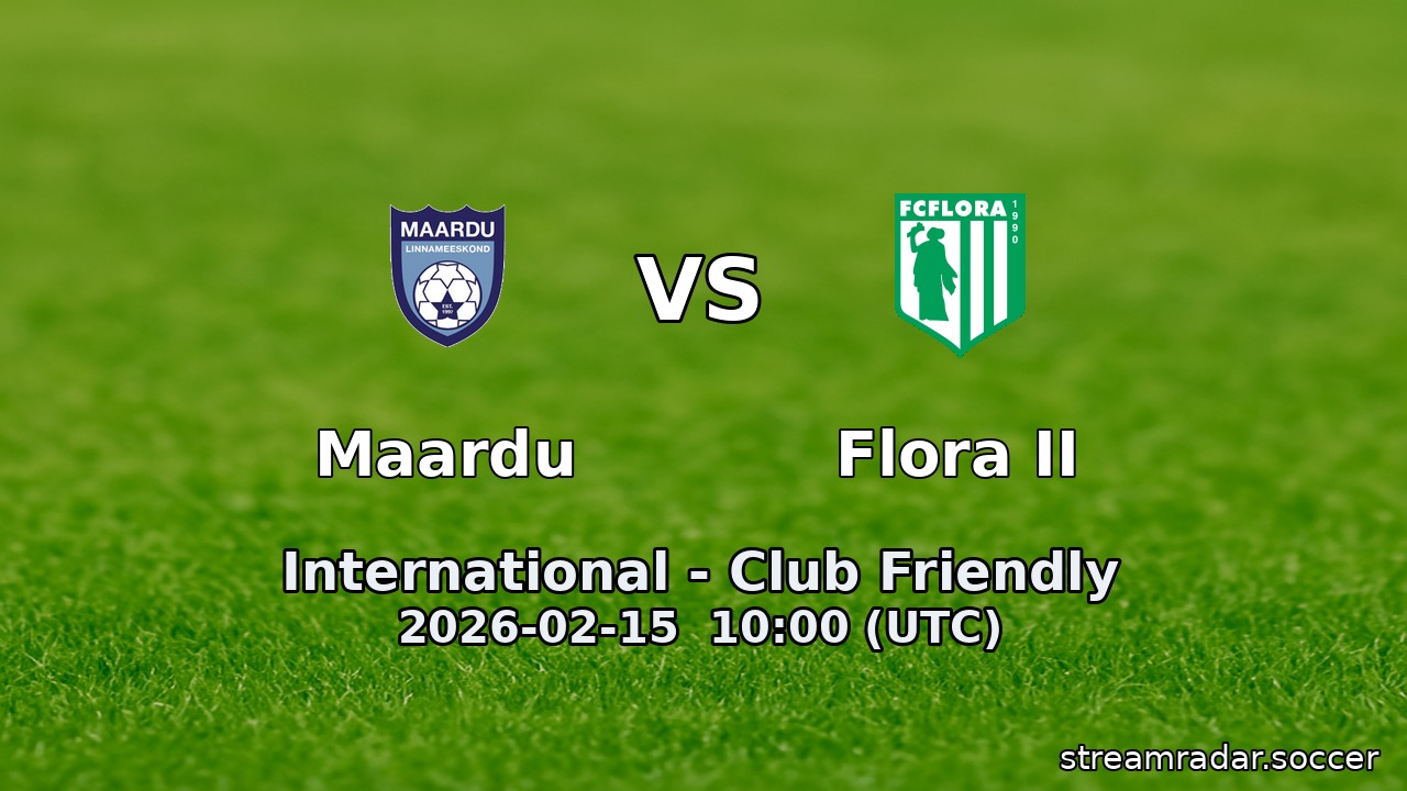 Maardu vs Flora II