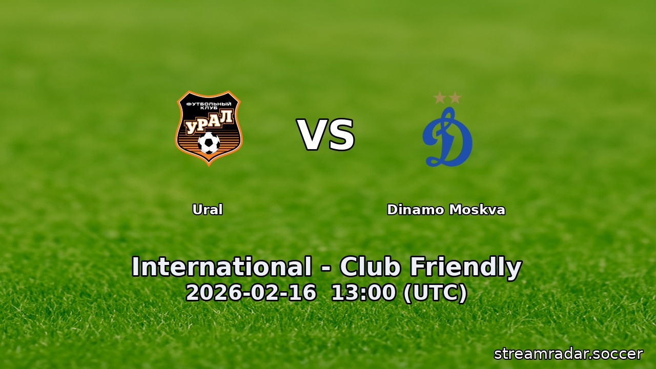 Ural vs Dinamo Moskva