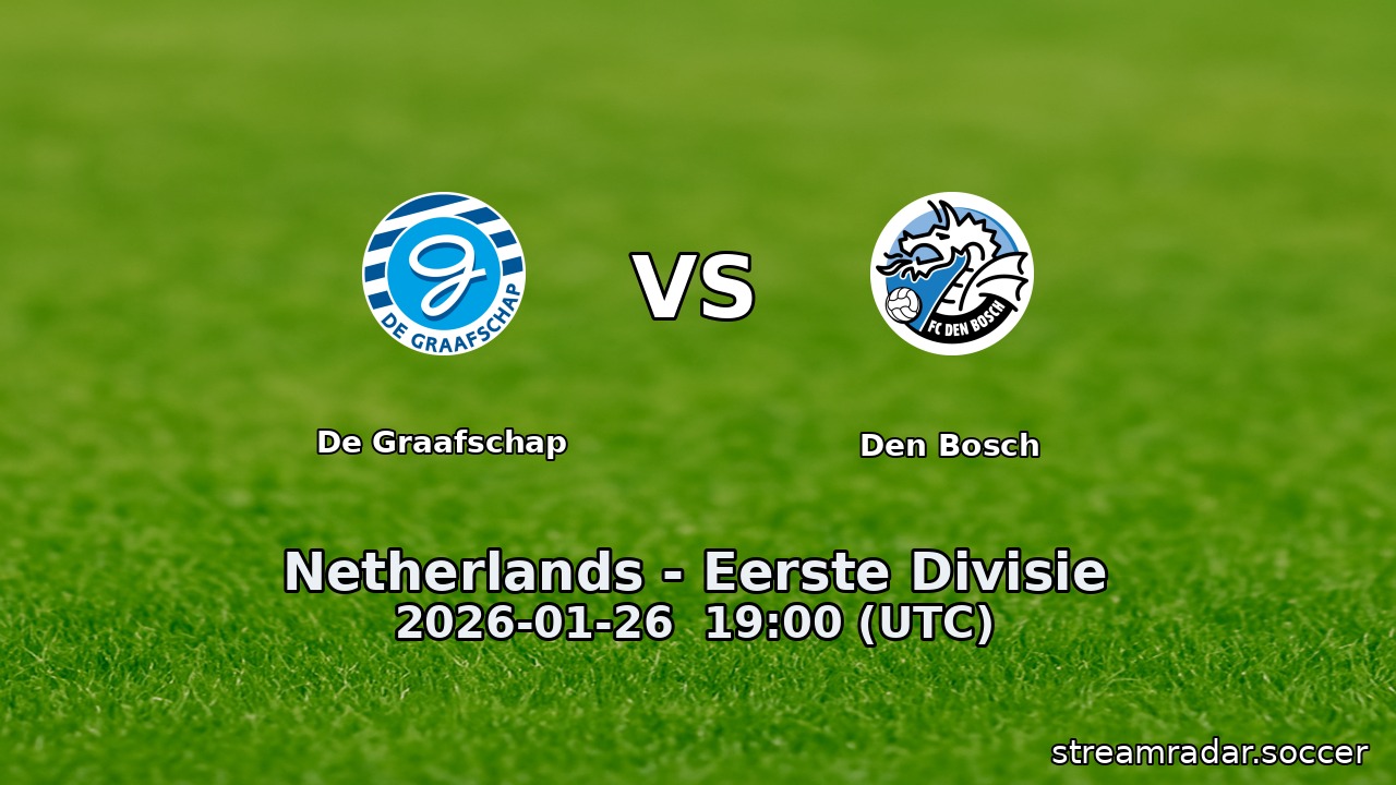 De Graafschap vs Den Bosch