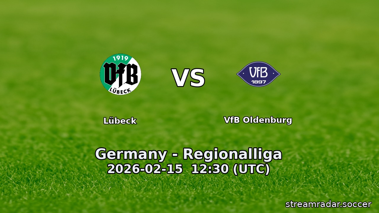 Lübeck vs VfB Oldenburg