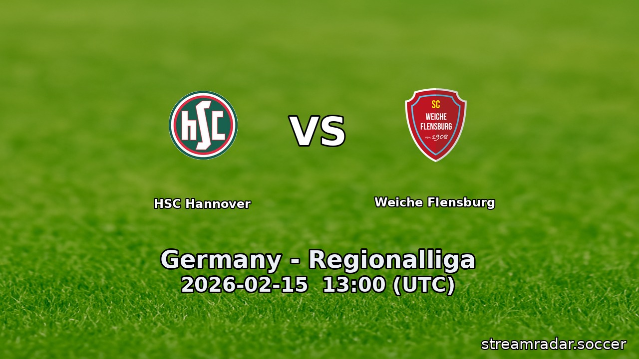 HSC Hannover vs Weiche Flensburg