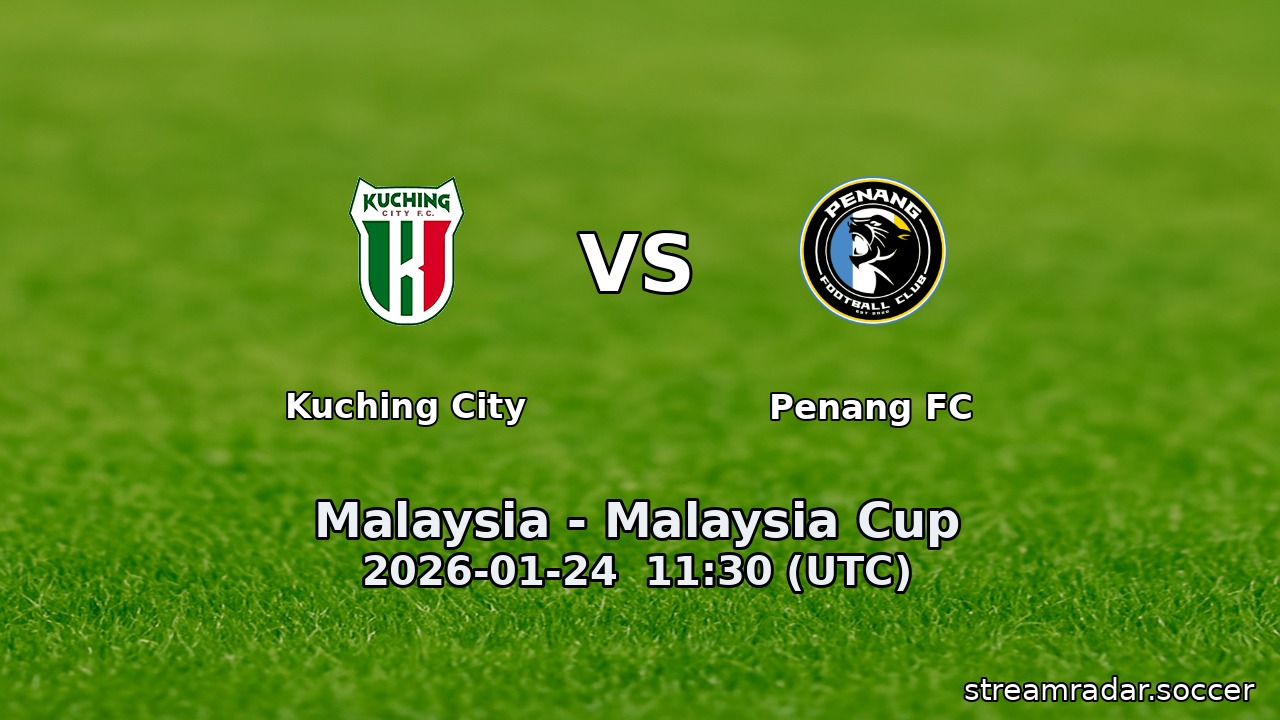 Kuching City vs Penang FC