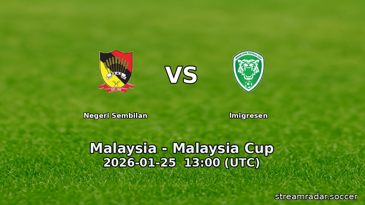 Negeri Sembilan vs Imigresen