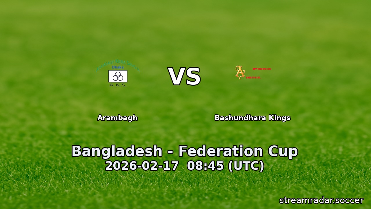 Arambagh vs Bashundhara Kings