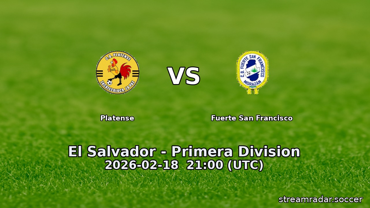 Platense vs Fuerte San Francisco