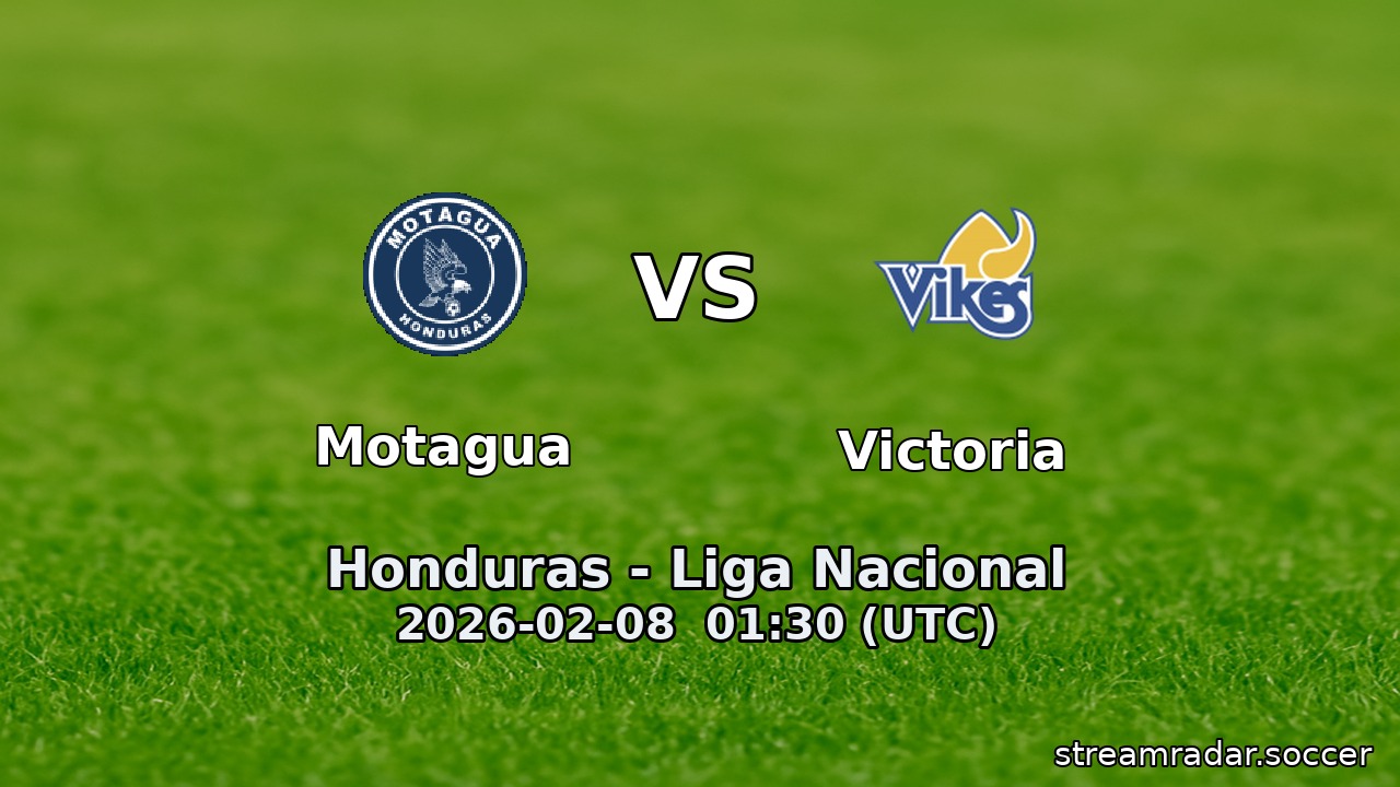 Motagua vs Victoria