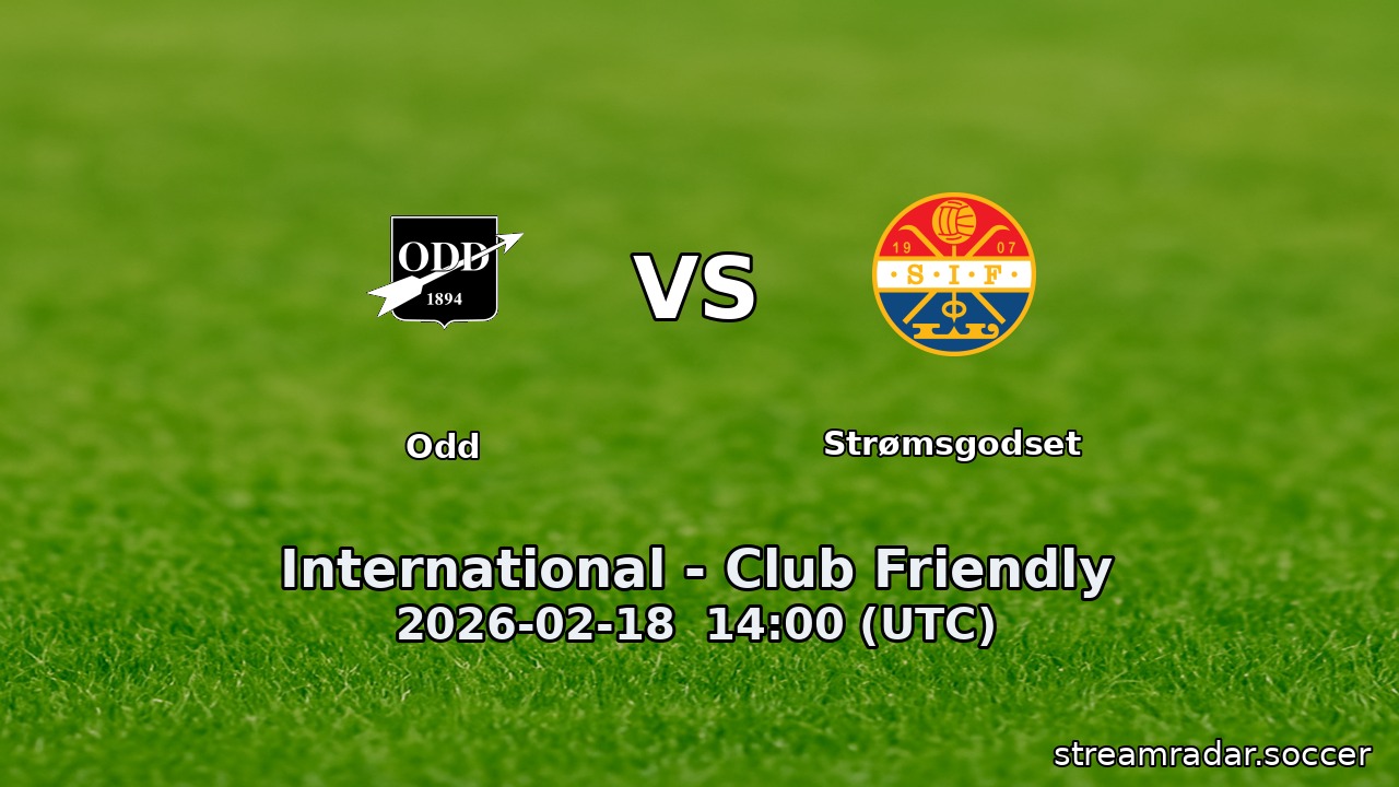 Odd vs Strømsgodset