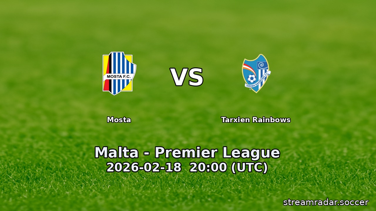 Mosta vs Tarxien Rainbows