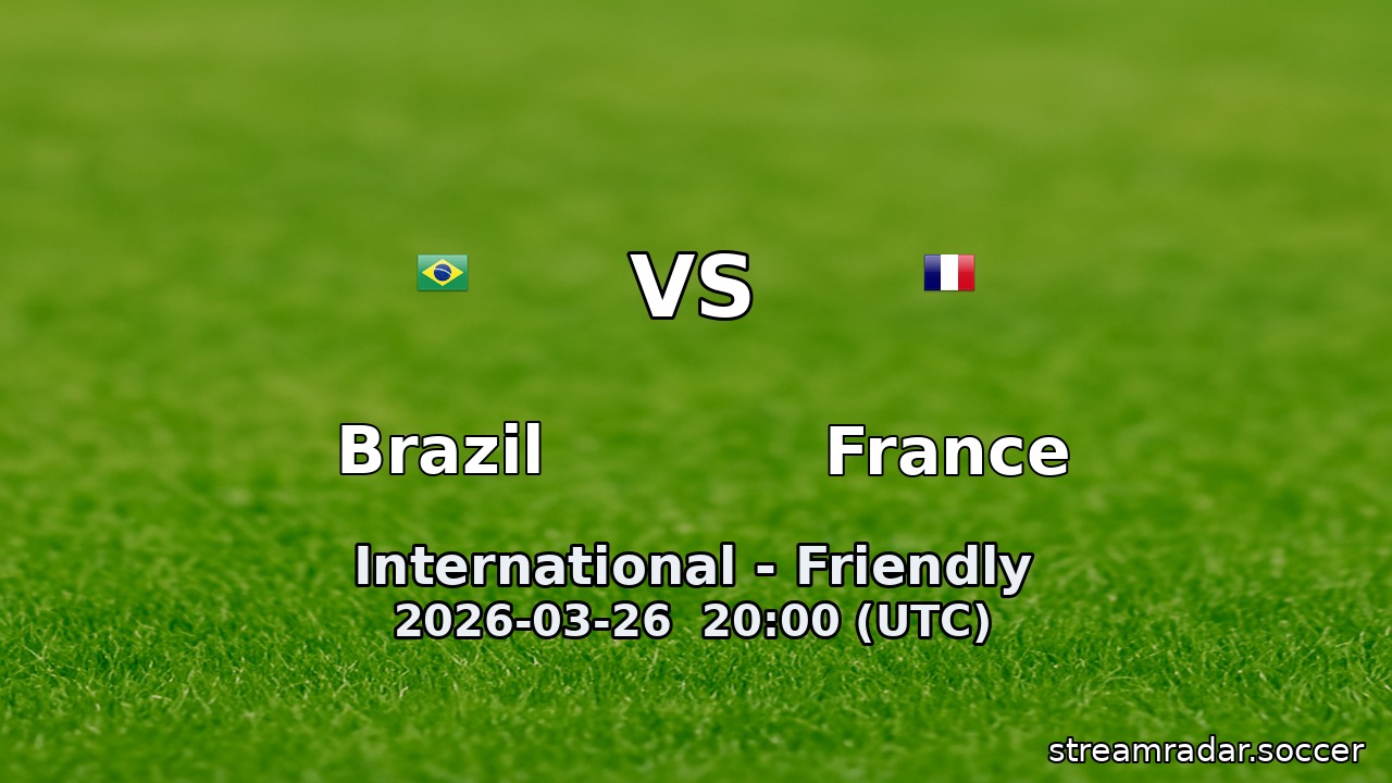 Brazil vs France
