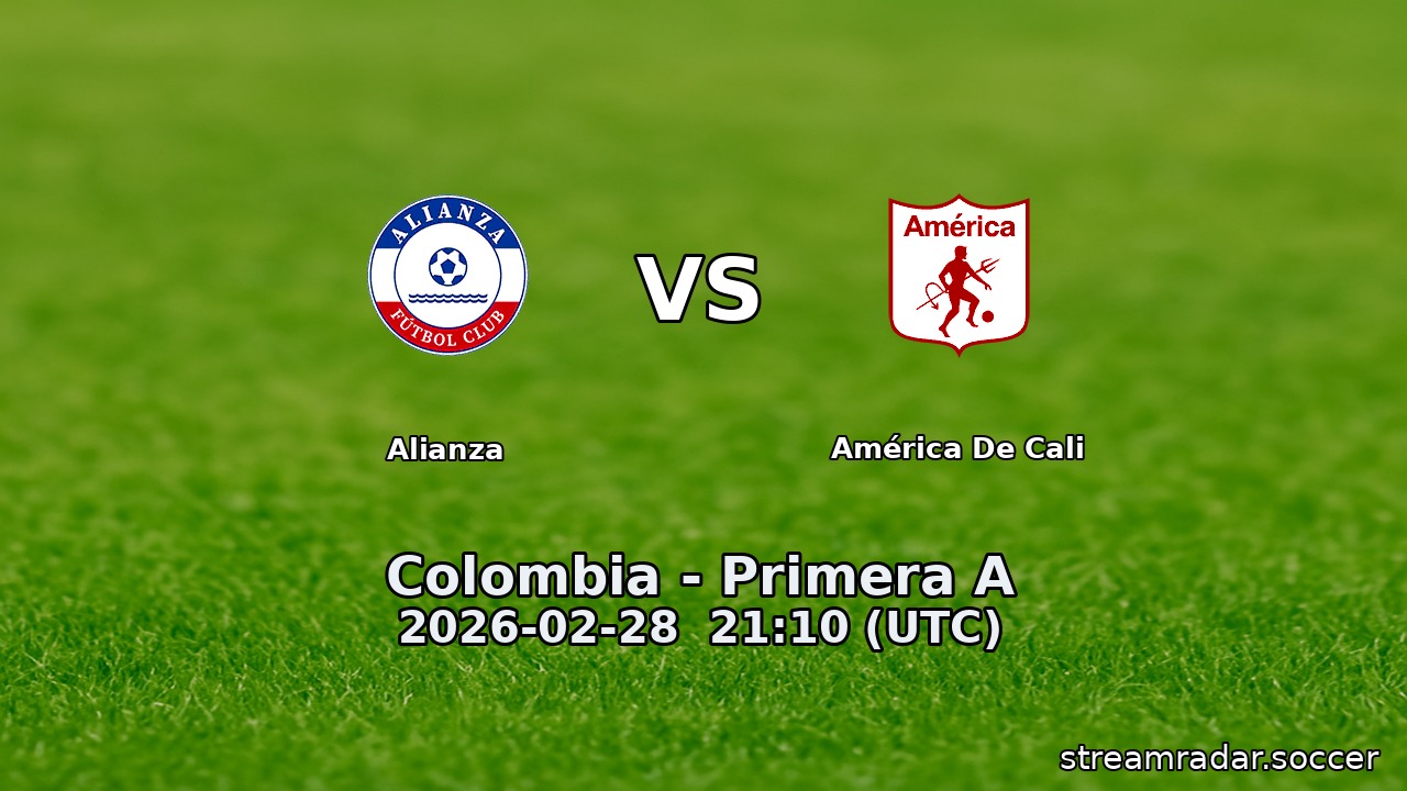 Alianza vs América De Cali