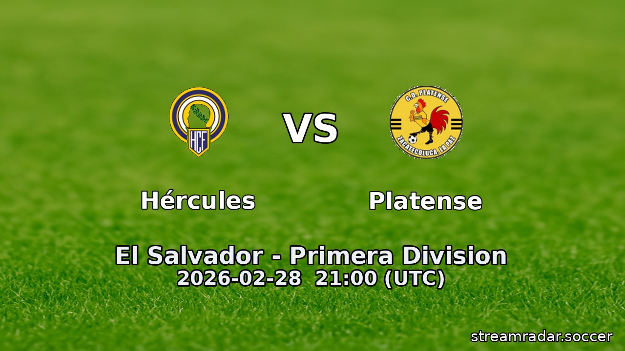 Hércules vs Platense