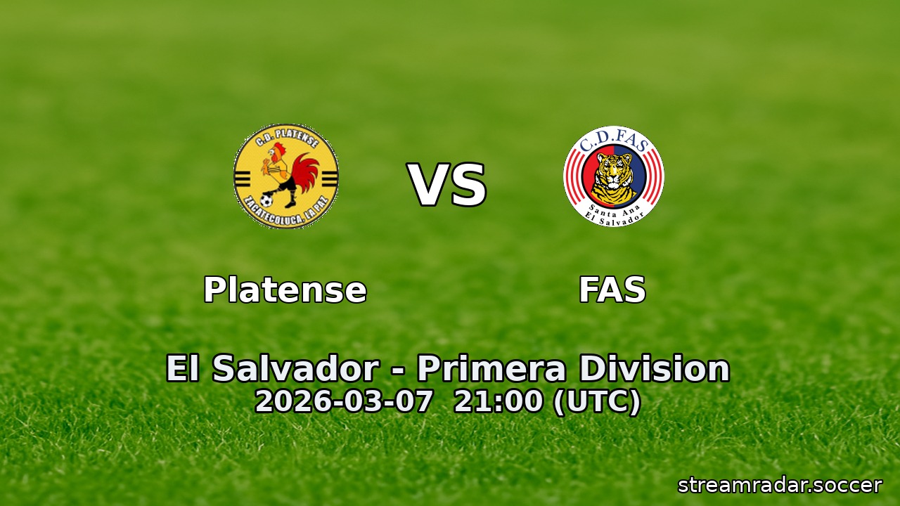 Platense vs FAS