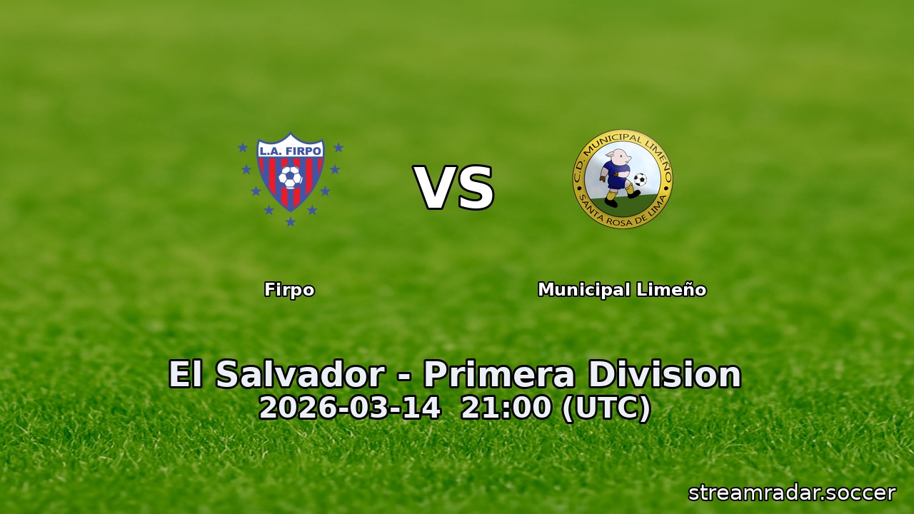 Municipal Limeño vs Firpo