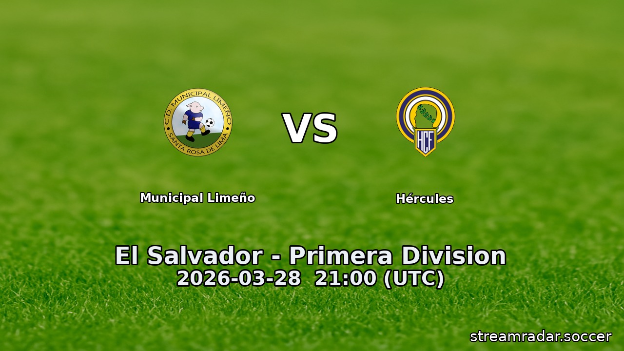 Municipal Limeño vs Hércules