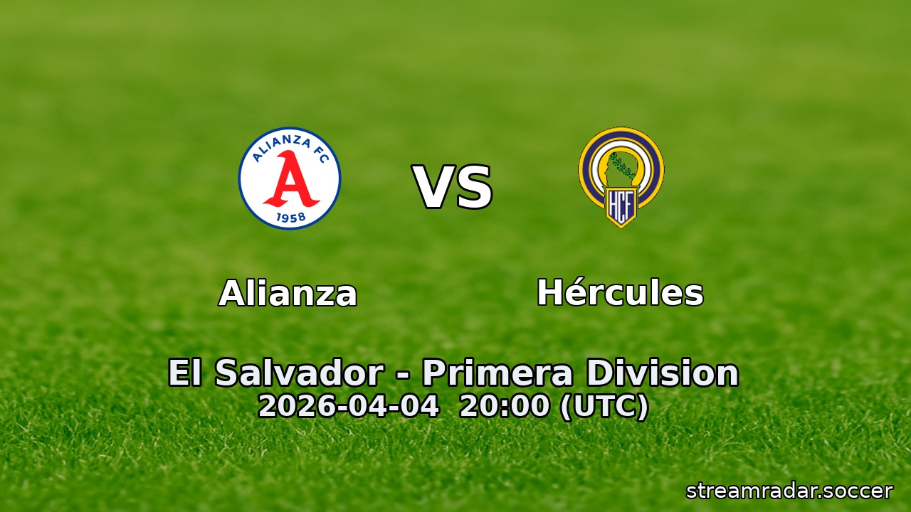 Alianza vs Hércules