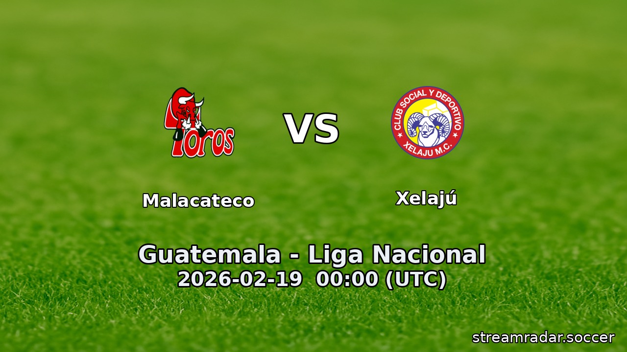 Malacateco vs Xelajú