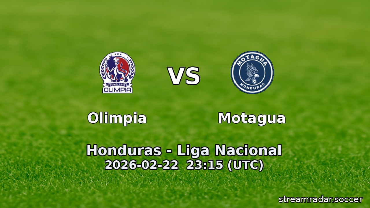 Olimpia vs Motagua