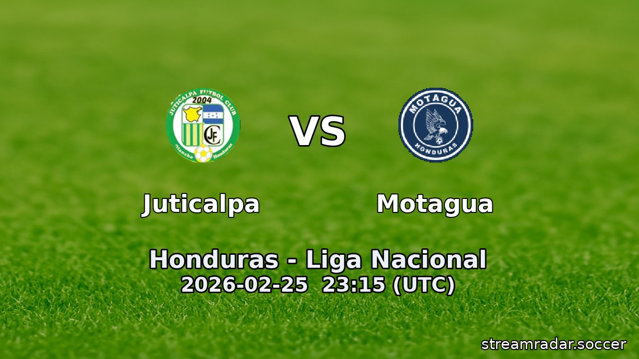 Juticalpa vs Motagua