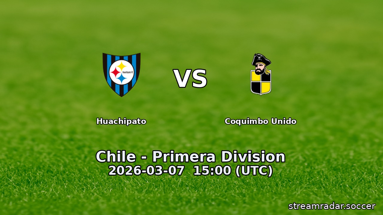 Huachipato vs Coquimbo Unido