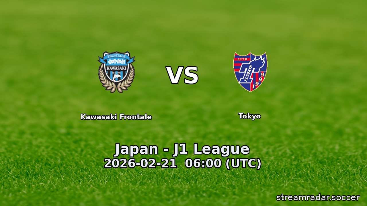 Kawasaki Frontale vs Tokyo