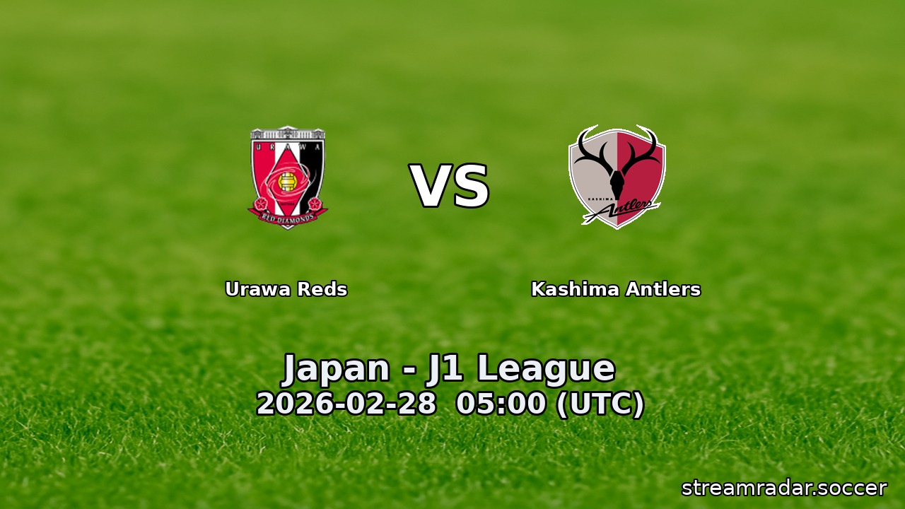 Urawa Reds vs Kashima Antlers