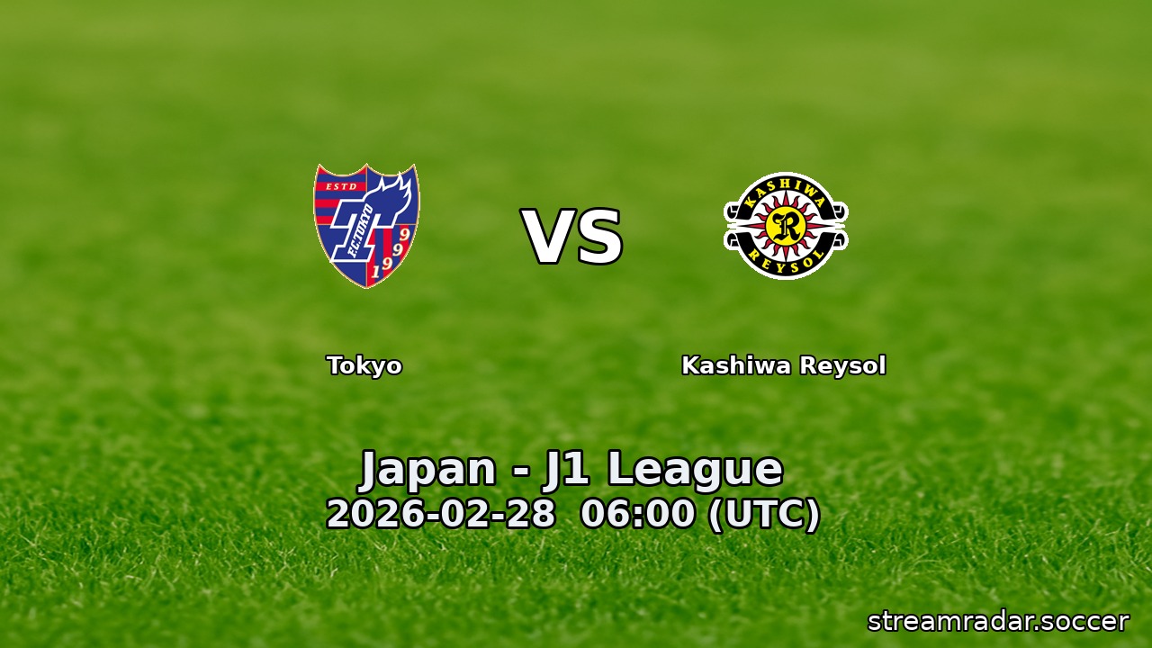 Tokyo vs Kashiwa Reysol